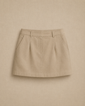 C – Khaki Skirt