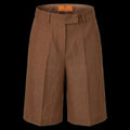 Monaco Linen Shorts – Espresso