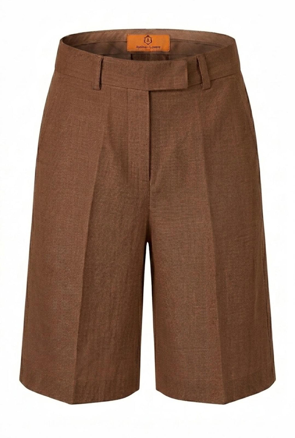 Monaco Linen Shorts – Espresso