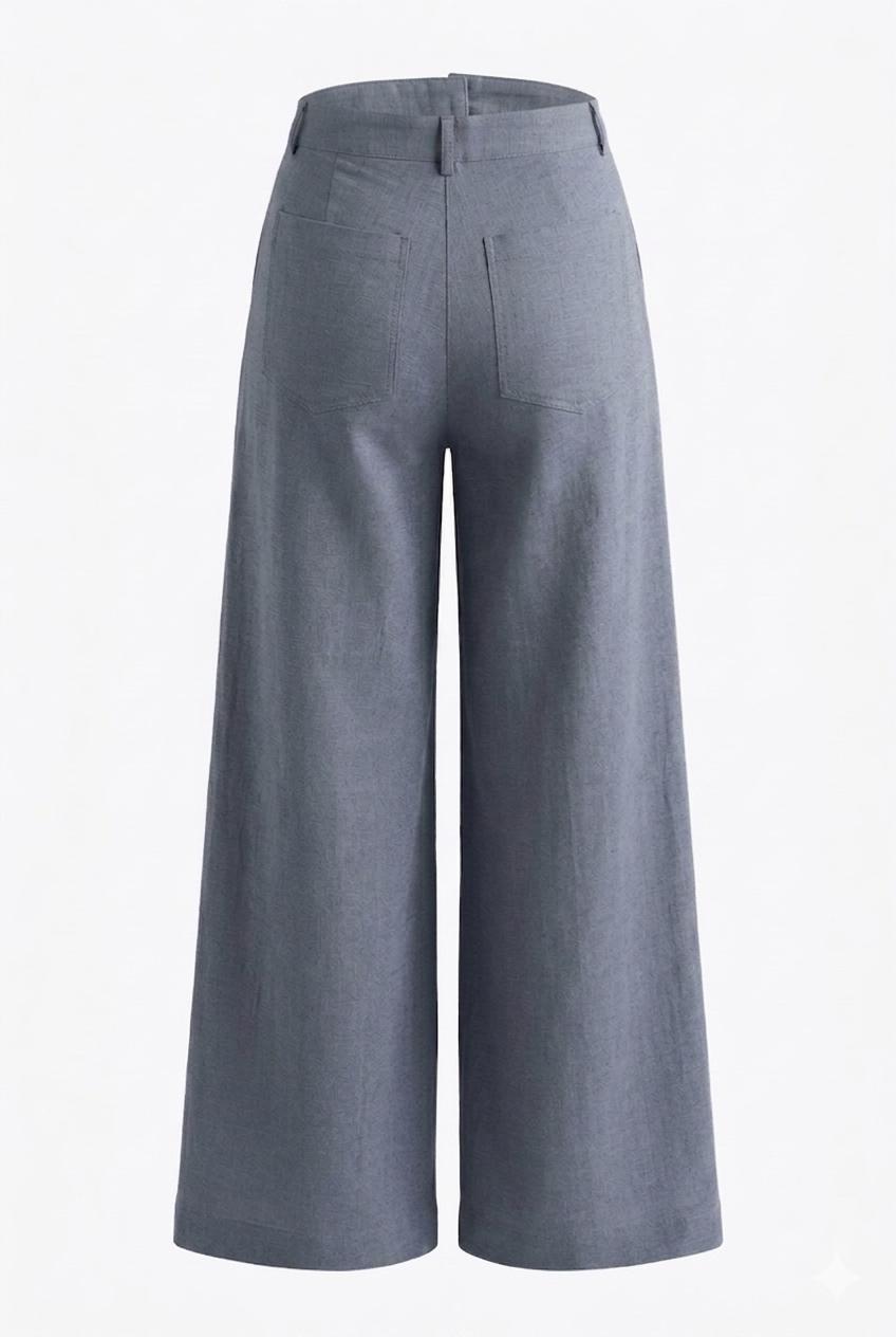 The Verona Wide-Leg Trouser