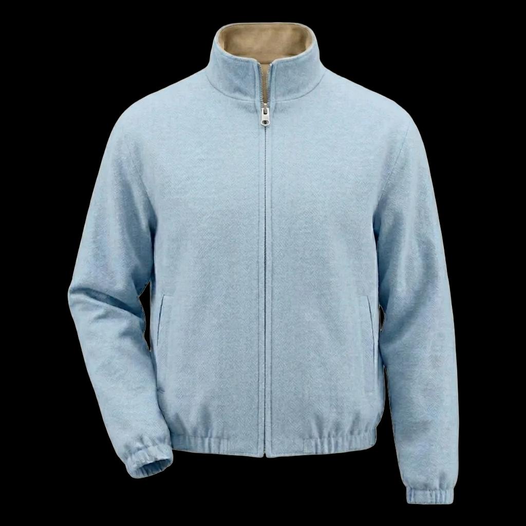 The Aspen Zip Jacket – Sky
