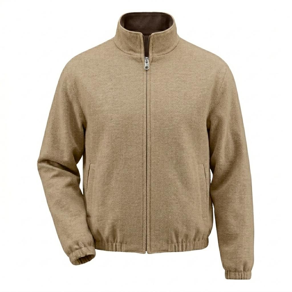 The Aspen Zip Jacket – Taupe