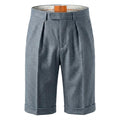 The Capri Tailored Shorts - Slate
