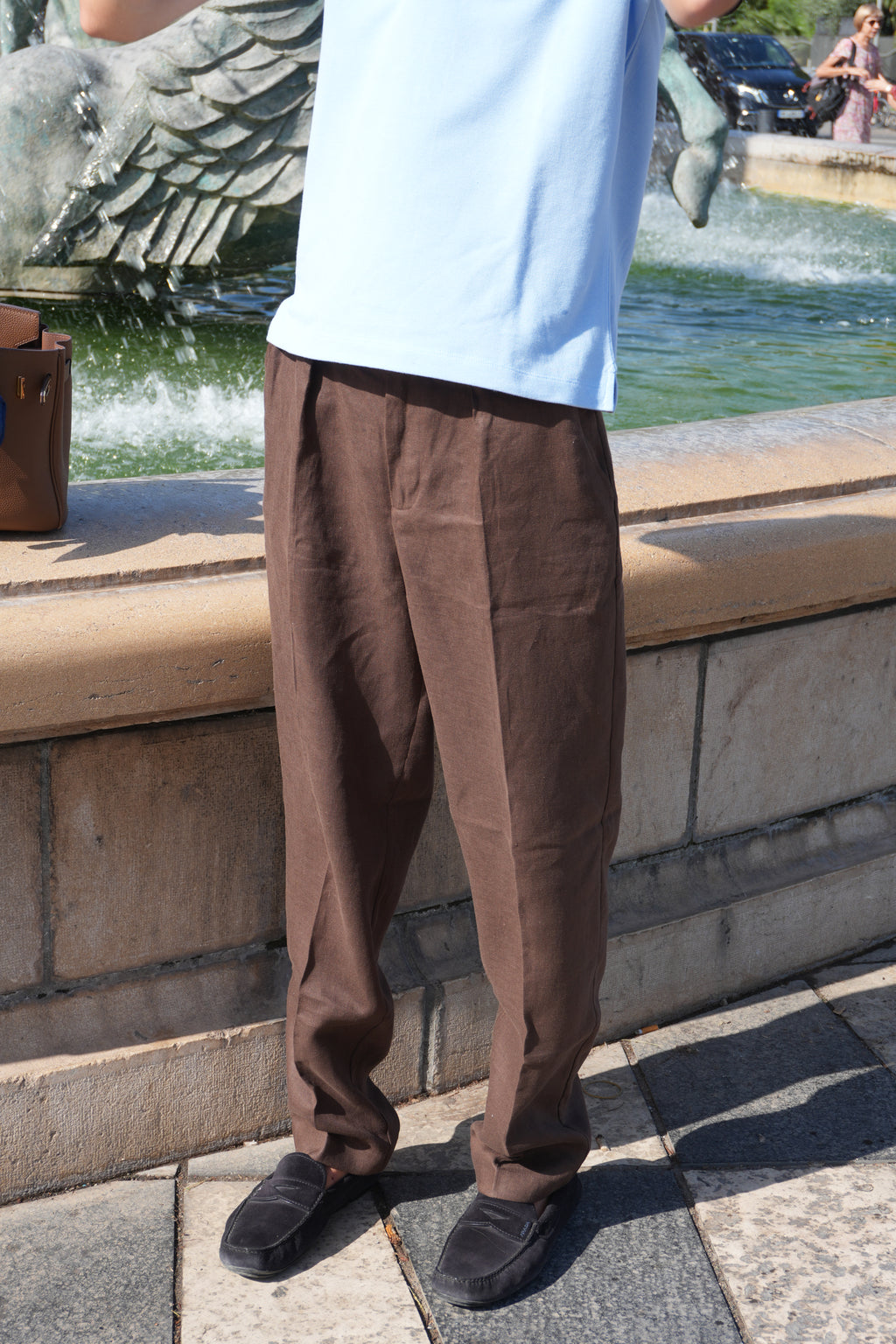 The Milan Linen Trouser – Men's