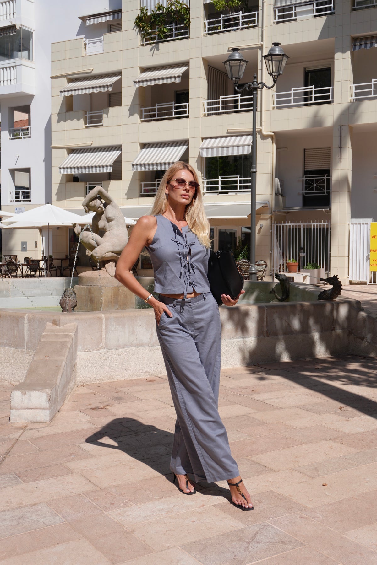 The Verona Wide-Leg Trouser