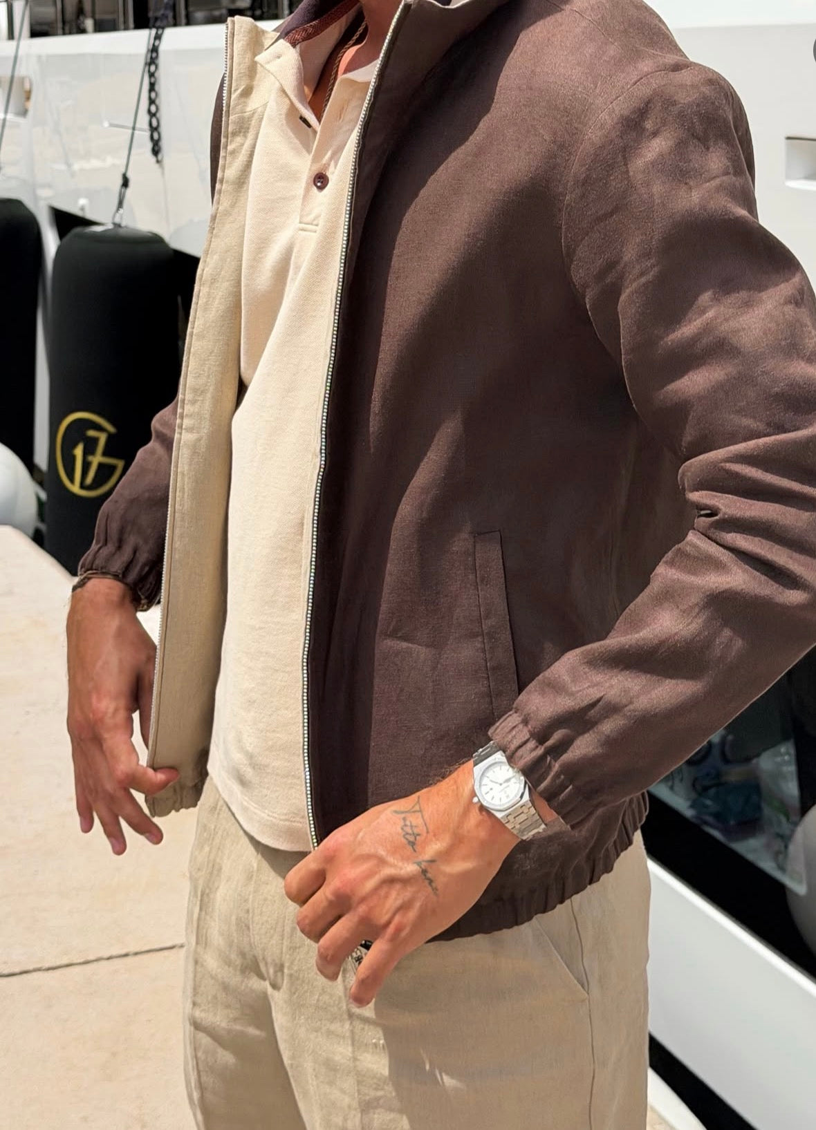 The Signature Reversible Bomber – Espresso