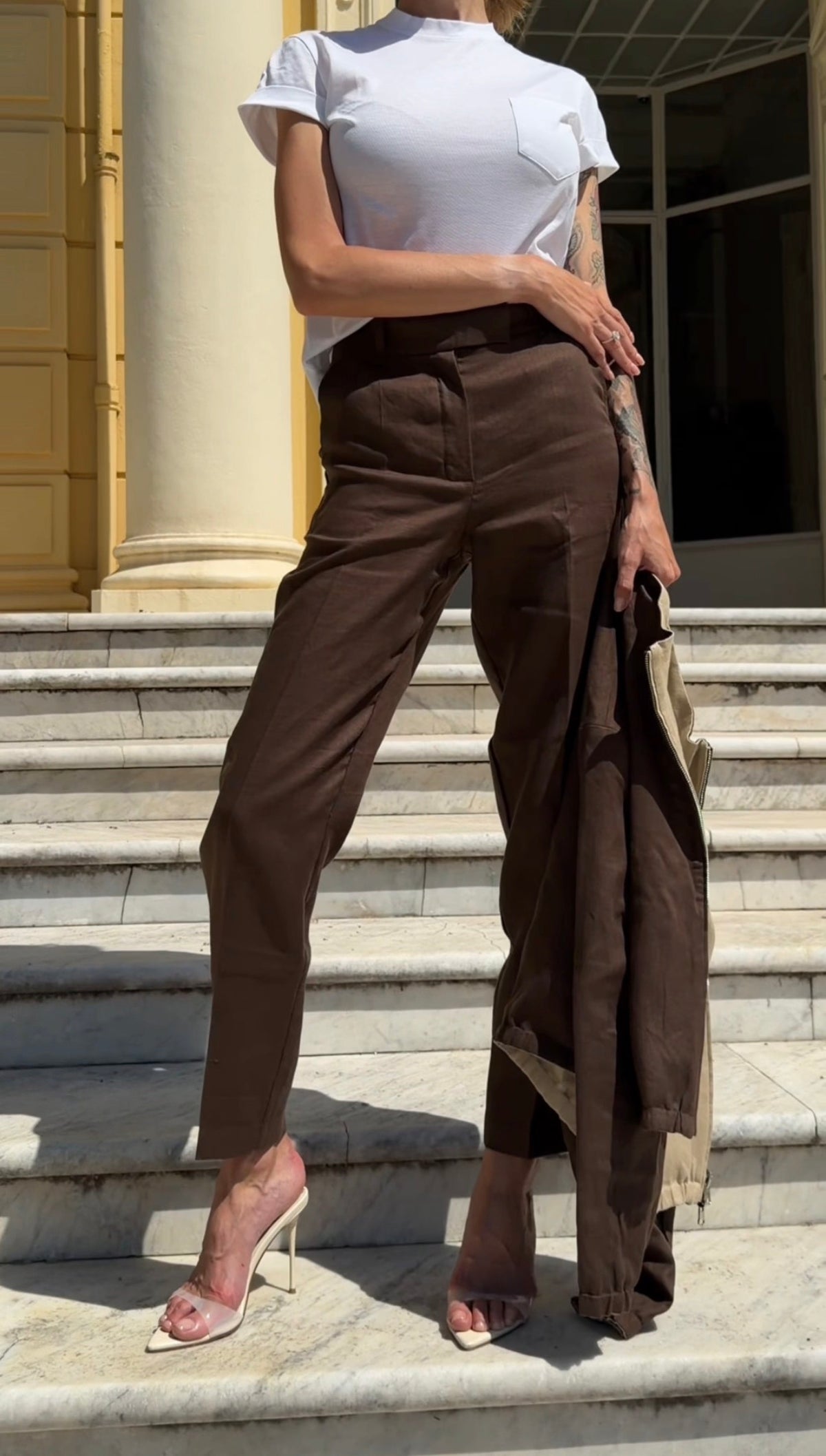 The Milan Linen Trouser – Women's