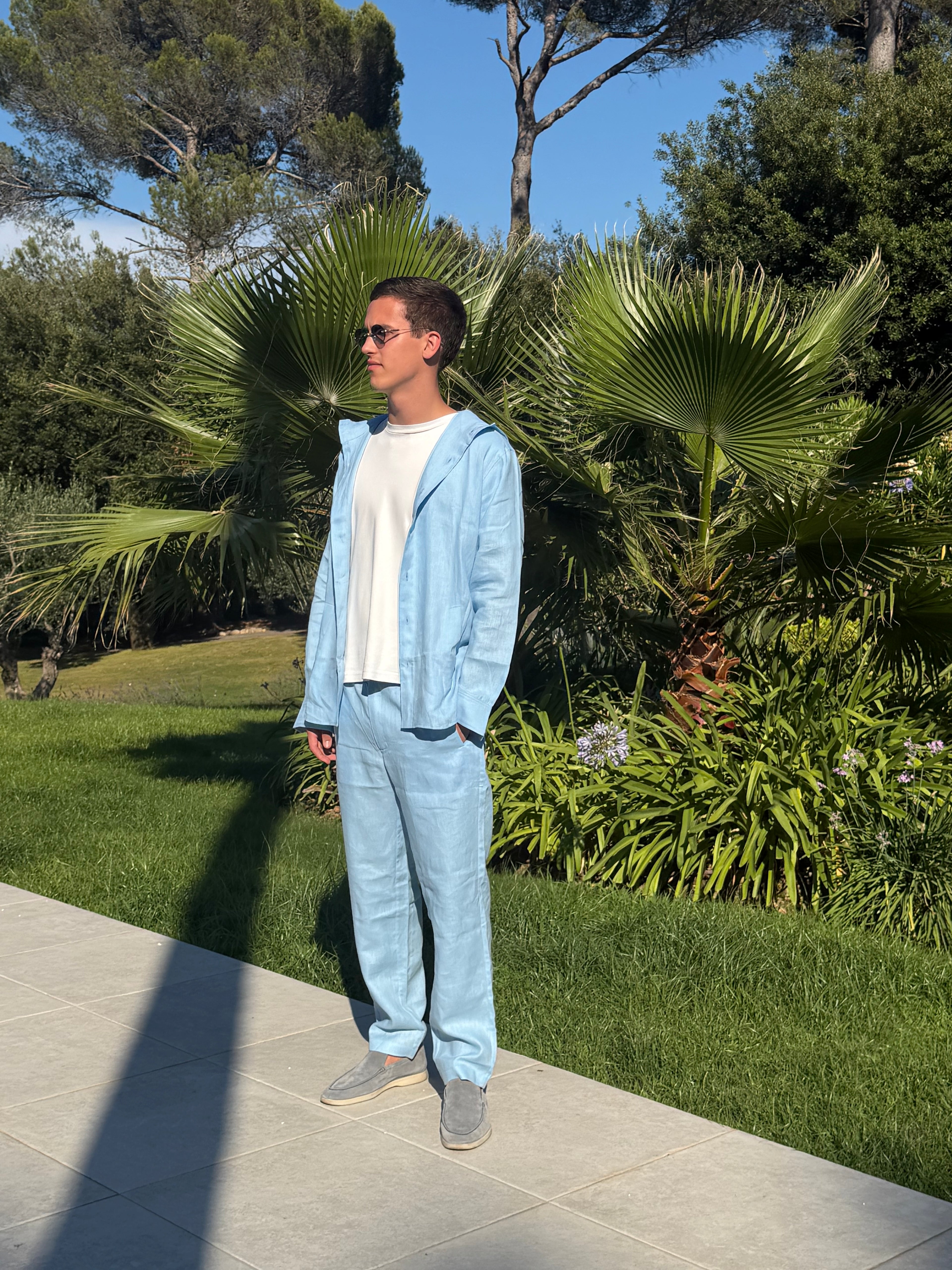 The Milan Linen Trouser – Men's