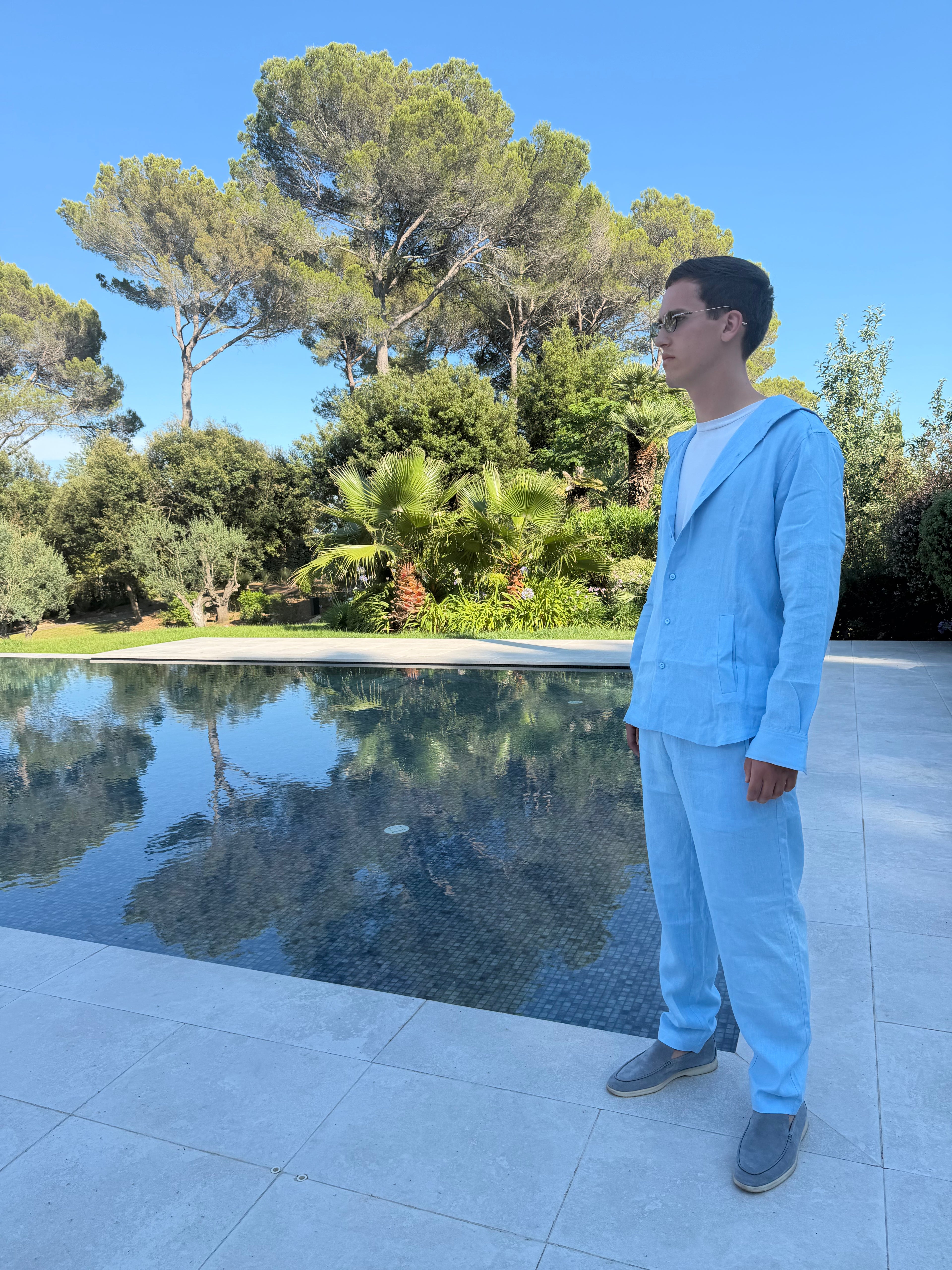 The Milan Linen Trouser – Men's