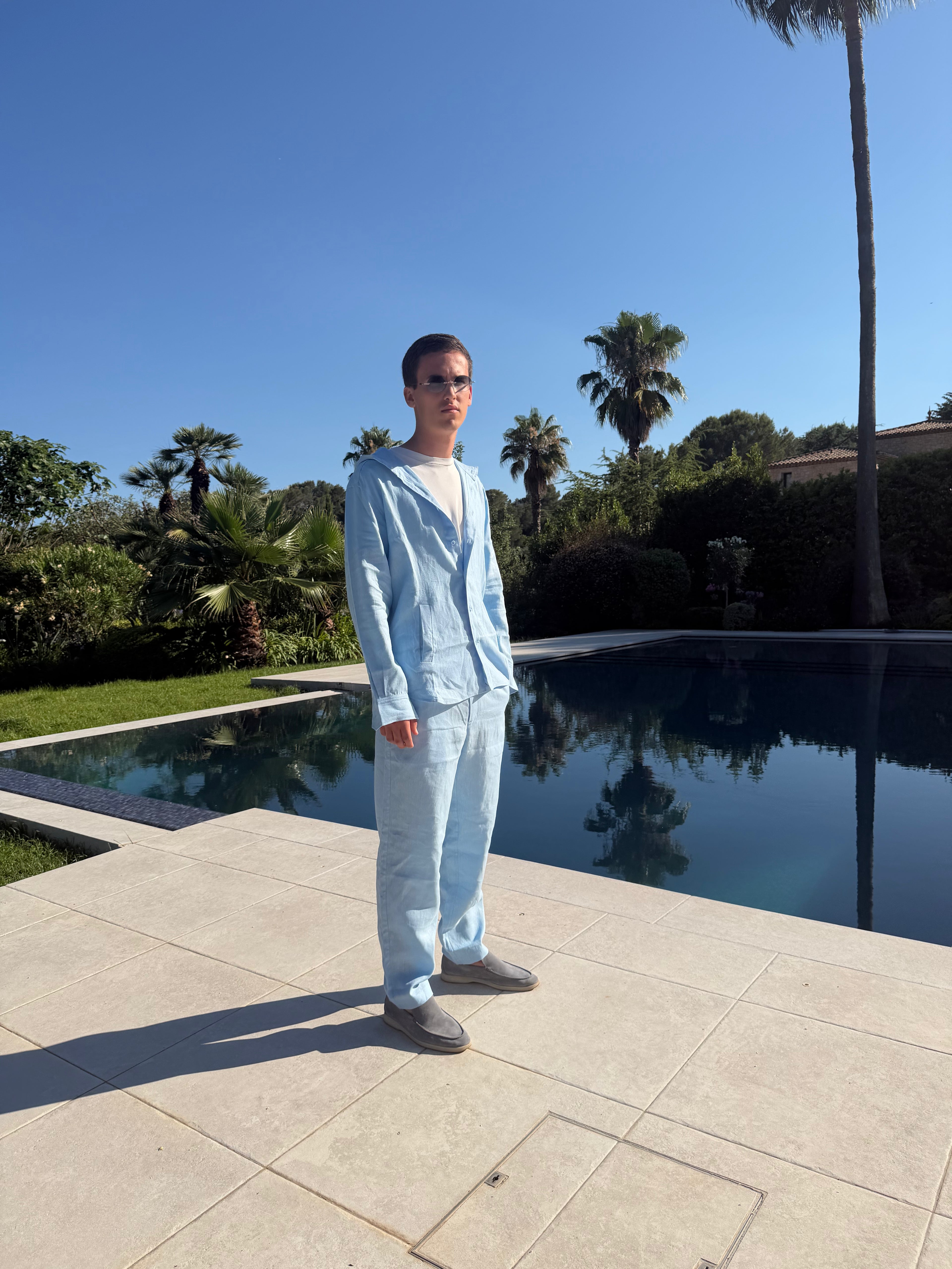 The Milan Linen Trouser – Men's