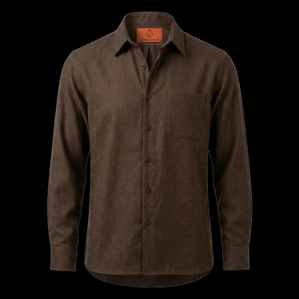 The Monaco Linen Shirt – Espresso