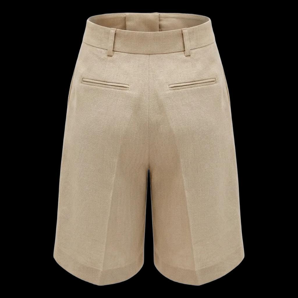 Portofino Tailored Shorts – Stone